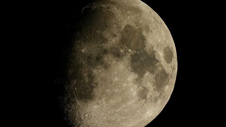 giant new crater moon